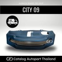 ราคา ชุดแต่งรถยนต์ กระจังหน้ารถยนต์ city 09 (2008-2010) | ABS 2.0mm สีดำด้าน งานดิบพร้อมติดตั้ง (24933013418)