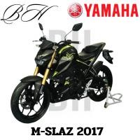 ราคา ของแท้ YAMAHA ชุดสี M-SLAZ MSLAZ สีดำด้าน ปี 2017 แฟริ่ง เปลือก M-SLAZ สำหรับyamaha M-SLAZ (40603530940)
