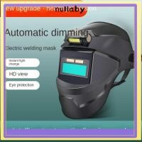 ราคา NULLABY Welding , Auto Darkening Variable Light Adjustable Welding Facemask, Cutting Protective Color Welding Helmet Electric Welding (26291186196)