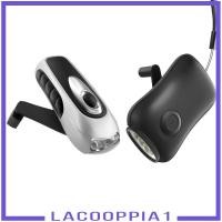 ราคา [Lacooppia1] ไฟฉายไดนาโมมือหมุน LED สําหรับตั้งแคมป์ กีฬากลางแจ้ง (19986961216)