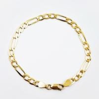 ราคา Princely สร้อยข้อมือทองเคแท้18k ลายFigaro3+1Lของแท้100%มีบัตรรับประกัน (2633278365)