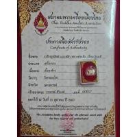 ราคา สิงห์หลวงพ่อเดิมวัดหนองโพตาแดงขวัญเลี่ยมกันน้ำพร้อมใบประกาศรับรองพระแท้ (24940459507)