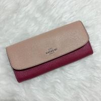 ราคา COACH เป๋าตังใบยาวแบบบาง (2520638270)