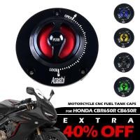ราคา Motorcycle Oil Fuel Tank Gas Cap Cover Keyless For HONDA CB650R CB650F CBR1000RR GROM125 MSX125 CNC (44552393681)