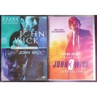 ราคา DVD John Wick 1-3 ดีวีดี จอห์น วิค แรงกว่านรก ภาค1-3 (ดีวีดี 2-Film collection บรรจุ2แผ่นภาค1,2 + ดีวีดีภาค3)มีเสียงไทย (8389378022)