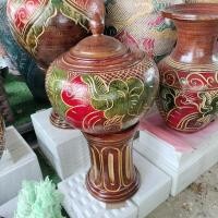 ราคา โอ่งน้ำ โอ่งดินเผา (โอ่ง+ขาตั้ง) เครื่องปั้นดินเผา (18493882685)