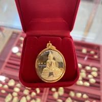 ราคา จี้หลวงพ่อโสธร กรอบทองแท้90% เหมาะกับสร้อย1-2บาท ขนาดกว้าง2.5สูง2.6cm (20441384107)