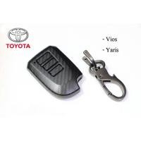 ราคา เคสเคฟล่ากุญแจรีโมทรถยนต์ เคสกุญแจ TOYOTA รุ่น Viso / Yaris (ดำด้าน) (6118366110)