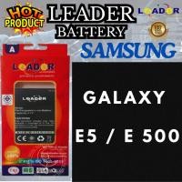 ราคา Leader Battery ลิดเดอร์แบตเตอรี่มือถือ SS ซซ รุ่น Galaxy E5 / E 500 ยี่ห้อ LEADER รับประกัน 1 ปี ราคาถูก！！！ (5906215909)