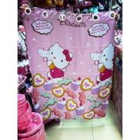 ราคา ผ้าม่านหน้าต่างคิตตี้ ลายลูกกวาด(ส่งฟรี)กันUVน๊า (4414106296)