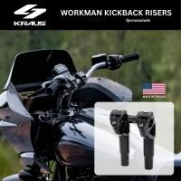 ราคา Kraus - Workman Kickback Risers ตุ๊กตาแฮนด์สำหรับ Harley-Davidson (44455664346)