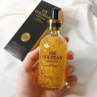 ราคา (มีส่งด่วน)24K Goldzan Ampoule 99.9% Pure Gold By Skinature เซรั่ม ทองคำ 24K 100 Ml. (20043176311)