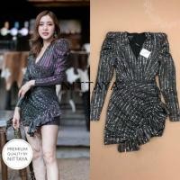 ราคา ป้ายNittaya เดรสแขนยาวสีดำ ออกแนวหรูหรา ใส่ออกงาน (5115275544)