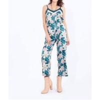 ราคา Jumpsuit ลายดอก looksi (2087457431)