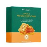 ราคา สบู่น้ำผึ้งมานูก้า ผสมวิตามินอี Bioaqua Manuka Honey Soap - 80 กรัม (25379248081)
