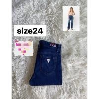 ราคา กางเกงยีนส์ guess Slim boot Jeans แท้%มือสอง (25839767804)
