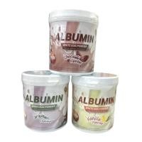 ราคา ALBUMIN WHITE EGG POWDER อัลบูมิน ไข่ขาวผง 400กรัม มี3รส โปรตีนไข่ขาว ผงโปรตีนคุณภาพจากไข่ขาว (41073100634)
