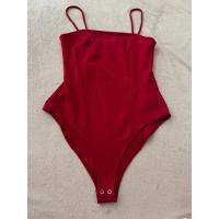 ราคา บอดี้สูท Forever 21 size S สีแดง (29827550665)