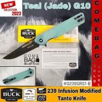 ราคา มีดBUCKแท้ รุ่น INFUSION ใบมีด TANTO MODIFIED เหล็ก7Cr17MoV โครงเหล็ก ด้ามG10 ระบบสปริงช่วยเปิด ของแท้ แบรนด์อเมริกา (23566749406)