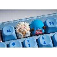 ราคา keycaps keycap ปุ่มกดเฉพาะ One Piece One Piece Luffy Chopal เดี่ยวที่กําหนดเองเสริมเรซิน 1U สามมิติเดี่ยว (55004103095)