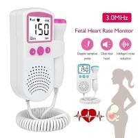 ราคา ที่ฟังเสียงหัวใจทารกในครรภ์ เครื่องวัดอัตราการเต้นของหัวใจของทารกในครรภ์ Fetal Heart rate monitor (43818204071)