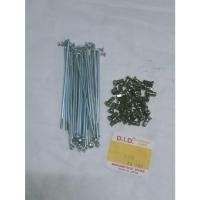 ราคา ซี่ลวด Suzuki K125 DID Japan 1 ชุด = 1วงล้อ (20885536294)