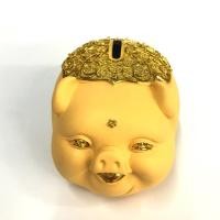 ราคา หมูมงคล สีทอง กระปุกออมสิน (1442532735)