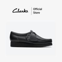 ราคา Clarks รุ่น WALLABEE สี BLACK TUMBLED LEATHER รองเท้าผ้าใบผู้หญิง รองเท้า SNEAKER(รองเท้าสนีกเกอร์) หนังกลับ คุณภาพดี (40812523723)