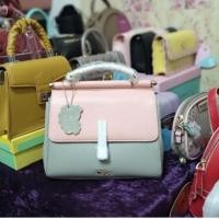 ราคา กระเป๋าถือ แบรนด์แท้ NISA ชมพู (9796927321)