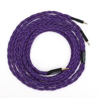 ราคา Tripowin GranVia 26AWG สายเคเบิลหูฟัง 36 เส้น x 4 แกน แฮนด์เมด แบบเปลี่ยน สําหรับ HD650 HD580 HD800 HIFIMAN ANANDA สีม่วง (21139018801)