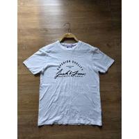 ราคา JACK & JONES เสื้อยืดสีขาวพิมพ์ลายคอกลมแขนสั้นไซส์Sอก38ยาว26(งานมือสอง)34 (53503718308)