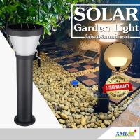 ราคา โคมไฟตั้งพื้นโซล่าเซลล์ ทรงกรวย สีดำ (เเสง : เหลืองวอมไวท์) (7760555411)