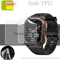ราคา ฟิล์มป้องกันสําหรับ Kospet Tank M3 M2 Ultra Smart Watch Cover TPU ฟิล์มกันรอยหน้าจอไฮดรอลิก (29553215827)