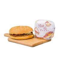 ราคา เอโร่ aro กระดาษห่อแฮมเบอร์เกอร์ 30 ซม พิมพ์ลาย 100 แผ่น กระดาษห่อ (40956307173)