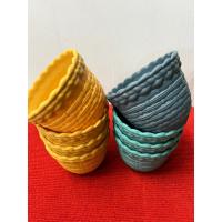ราคา กระถางต้นไม้ มินิมอลสีพาสเทลลายตระกร้าสาน สีสันสดใสราคาน่ารัก เหมาะกับปลูกต้นไม้เล็กๆ (24120637856)