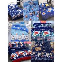ราคา ชุดผ้าปูที่นอนลายโดเรม่อน ขนาด 3.5/5/6 ฟุต พร้อมผ้าห่มนวมในเซ็ต (24300794986)