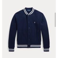 ราคา (สภาพดี) เสื้อกันหนาว Polo Ralph Lauren ของแท้ 100% Fleece Baseball Jacket (56354746464)