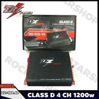 ราคา DZ-160.4D 4 CH เพาเวอร์แอมป์ ขับเสียงกลาง เพาเวอร์ แอมป์ขยาย เพาเวอร์รถยนต์ คาสดีขับกลาง เพาเวอร์แอมป์ CLASS D4CH 1200w (12305053292)