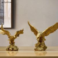 ราคา Qetyellow โมเดลเรซิ่น รูปปั้นนกอินทรีย์ สีทอง สําหรับตกแต่งบ้าน (25258082727)