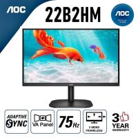 ราคา MONITOR (จอมอนิเตอร์) AOC 22B2HM/67,22B3HM/67 21.5" (VA, VGA, HDMI) 75Hz Warranty 3 - Y (8058627360)
