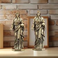 ราคา Berrybury Handmade ทองเหลืองพระเจ้ารูปปั้นสไตล์วินเทจเดสก์ท็อปตกแต่ง Creative Cross Border Craft งานศิลปะทองแดงขนาดเล็กตุ๊กตาเครื่องประดับบ้านใหม่ (45304833952)