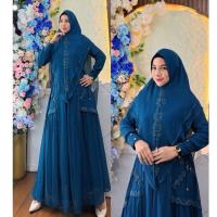 ราคา SWAROVSKI ชุดฮิญาบหรูหรา silasi Gamis ล่าสุดเหมาะกับสวยงาม 40 กก.-80 กก. (58054418966)