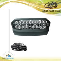 ราคา กระจังหน้า ตัวใหญ่ มีไฟ LED 3 จุด พลาสวู๊ด หน้ากระจัง Ford Ranger MC MK2 2016-2017 ดำด้าน, ขาว จำนวน 1 ชิ้น (3279644738)