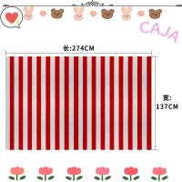 ราคา ผ้าปูโต๊ะและเสื่อยางพาราลายทางสีแดงและขาว สำหรับงานปาร์ตี้และวันเกิด เพื่องานคริสต์มาส (45500551643)