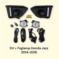 ราคา ไฟเดไลท์แจ๊ส jazz gk 2014 2015 2016 ไฟตัดหมอกเดไลท์ แจ๊ส jazz gk daylight spolight foglamp HONDA JAZZ GK ปี 2014 TAIWAN (3621650537)