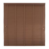 ราคา KASSA HOME มู่ลี่ PVC ลายไม้เส้นใหญ่ รุ่น BG003-BR ขนาด 155 x 160 ซม. สีน้ำตาล (26154473305)