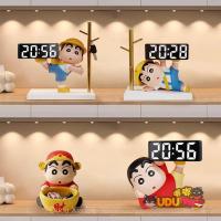 ราคา ⏰จัดส่งด่วน⏰นาฬิกาอิเล็กทรอนิกส์ตั้งโต๊ะการ์ตูนเครยอนชินจัง ตุ๊กตานาฬิกาปลุกเครยอนชินจัง ของตกแต่งบ้าน ตุ๊กตาเครยอนชินจัง ของขวัญเพื่อน (43202267528)
