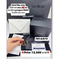 ราคา Saint Laurent Used line new Size 80 ออก shop paragon ปี 2024 อุปกรณ์ครบ (28675397064)