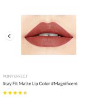 ราคา Pony effect Stayfit Matte Lip Colour #Magnificent (123178178)