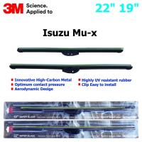 ราคา ใบปัดน้ำฝน 3M Silicone Model สำหรับ Isuzu MU-X ขนาดใบ 22"+19" สินค้าระดับพรีเมี่ยม หรูหรา สวยงาม ทนทาน คุณภาพดี (15157769415)